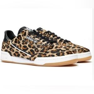 Adidas Continental 80 leopard . Men’s size 8.